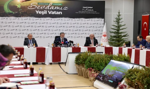 550 milyon fidan seferberliği