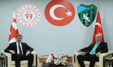 Cumhurbaşkanı Erdoğan, Gürcistanlı mevkidaşı ile buluştu