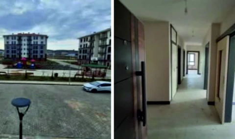 TOKİ’nin teslim ettiği daire anında kiraya verilmesi tepki aldı
