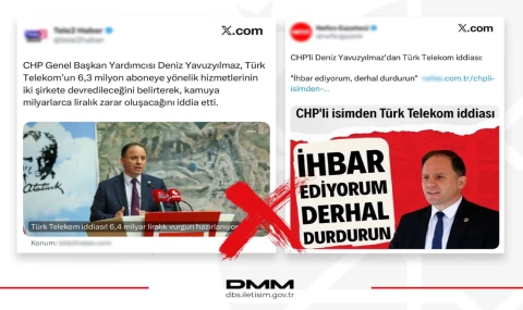 DMM: Türk Telekom hakkındaki hizmet devri iddiaları asılsız