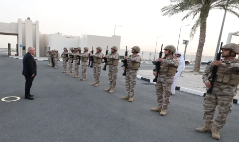 Bakan Güler Katar’da