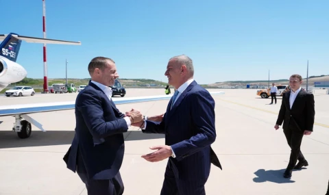 UEFA Başkanı Ceferin İstanbul’da