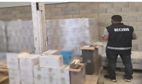 Binlerce kaçak içki ve tütün ürünü ele geçirildi