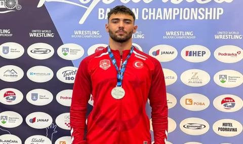Muhammed Emin Yılmaz Balkan ikincisi oldu
