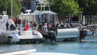 Yunan sahil güvenliğinin Türk kara sularına ittiği sığınmacılar kurtarıldı