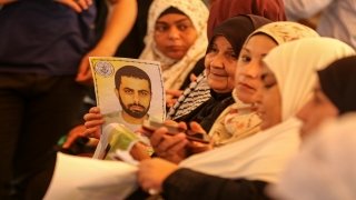Gazzelilerden İsrail hapishanelerindeki Kovid19 tehlikesine dikkati çekmek için eylem
