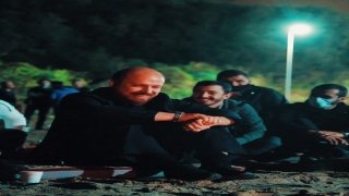 Bilal Erdoğan’dan kamp kuran ”Kamp Tayfa” ekibine sürpriz