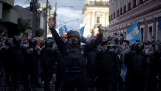 Guatemala’da hükümetin 2021 bütçesi protesto edildi