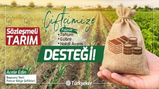 Türkşeker’den sözleşme imzalayan çiftçilere tohum ve gübre desteği