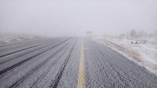 Şanlıurfa’nın yüksek kesimlerinde kar yağışı etkili oluyor