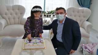 Kahramanmaraş’ta şehit polis memurunun kızına doğum günü sürprizi yapıldı