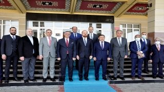 Dünya Etnospor Konfederasyonu Başkanı Bilal Erdoğan, Kırgızistan’da konferansa katıldı: