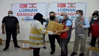 Sadakataşı Derneği’nden Lübnan’daki Filistinli mültecilere ramazan yardımı