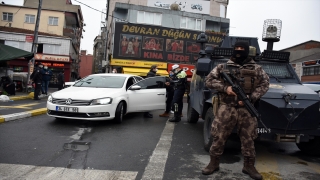Şişli’de özel harekat polislerinin katılımıyla asayiş denetimi yapıldı