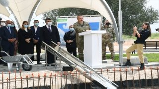 Aliyev, işgalden kurtarılan Zengilan’da yeni havalimanının temelini attı