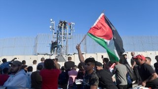 İsrail askerlerinin Lübnan sınırındaki gösteriye müdahalesinde 1 kişi yaralandı
