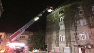 Ordu’da bir daire ve çatıda çıkan yangın hasara neden oldu
