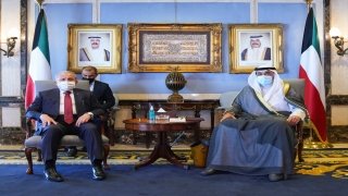 TBMM Başkanı Şentop, Kuveyt Başbakanı Şeyh Sabah Halid elHamed esSabah ile görüştü: