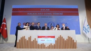 Halka arzını tamamlayan Escar, Borsa İstanbul’da ”ESCAR” koduyla işlem görmeye başladı