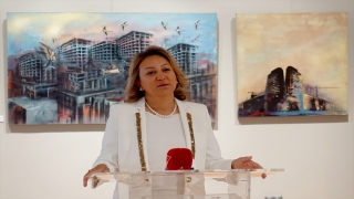 ”Anadolu’dan İstanbul’a Yeni Nesil Sanat” sergisi Tarık Zafer Turaya Kültür Merkezi’nde açıldı