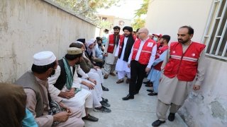 Türk Kızılaydan Afganistan’da mağdur ailelere yardım