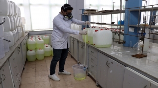 Trakya Üniversitesinin ürettiği dezenfektanla kamu 200 milyon liralık tasarruf etti