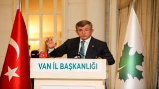 Gelecek Partisi Genel Başkanı Davutoğlu, Van’da