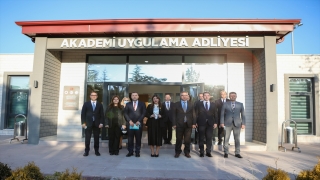 Kosova Adalet Bakanı Haxhiu, Türkiye Adalet Akademisini ziyaret etti