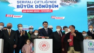 Bakan Kurum, Ataşehir Şerifali İmar İskan Blokları Temel Atma Töreni’nde konuştu: