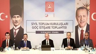 İçişleri Bakanı Süleyman Soylu, İstanbul’da STK temsilcileriyle bir araya geldi