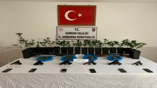 Samsun’da 16 adreste uyuşturucu bulunduran şüpheli yakalandı