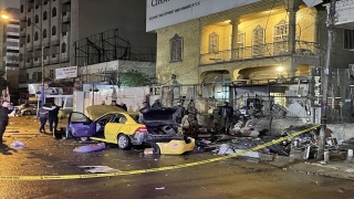 Bağdat’ta bankayı hedef alan patlamada 1 kişi yaralandı