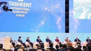 Taşkent Uluslararası Yatırım Forumu Özbekistan’da başladı