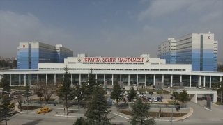 Isparta Şehir Hastanesinde Kovid19 yoğun bakım servisi sayısı bire düşürüldü