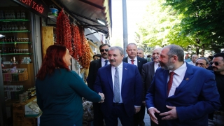 BBP Genel Başkanı Destici, Eskişehir’de esnafı ziyaret etti: