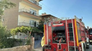 Kırıkkale’de evde çıkan yangın söndürüldü
