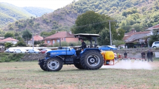 TİKA’dan Kuzey Makedonya’ya tarım ekipmanı desteği