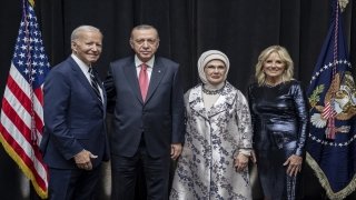 Cumhurbaşkanı Erdoğan ABD Başkanı Biden’ın liderler onuruna verdiği yemeğe katıldı